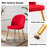 Armless Velvet Upholstered Dining Chair-910998957
