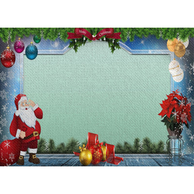 Tapis de noël green area