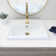 STYLISH Classy 20-1/4"L White Rectangular Drop-in Bathroom Sink