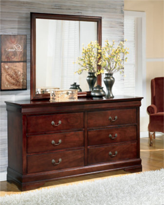 Commode et miroir Alisdair