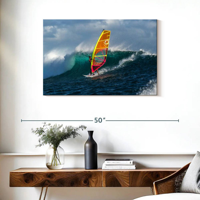 Sireci Windsurfer In Mauritius