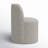 Begonia Upholstered Solid Wood Dining Chair-70326500
