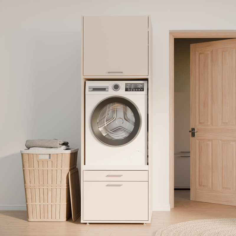 Oryana Wall Mounted Required Bathroom Cabinet, Beige