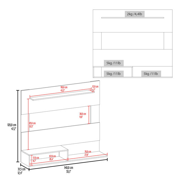 Dimensions du produit