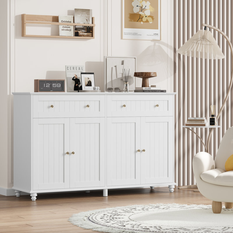 Arnolf 55.1'' Sideboard, White
