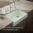 Whitehaven Self-Trimming 32-1/2" L x 21-9/16" W x 9-5/8" Under-Mount Single-Bowl Sink with Short Apron-98419511