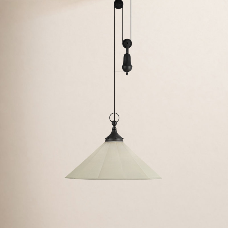 Ellen 1 - Light Single Pendant, Black