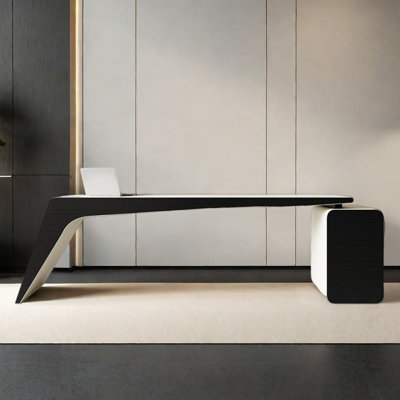 Desk office table with drawers of large capacity
