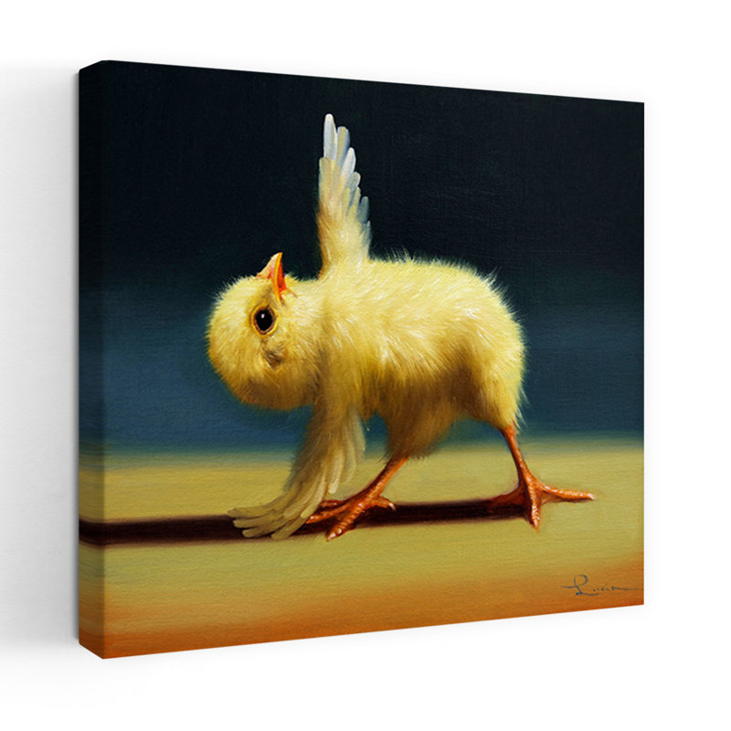 Yoga Chick Pyramid Pose, art urbain contemporain, H 48 po x l 48 po