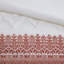 Ensemble de housse de couette en coton 3 pièces avec capitonnage en chenille