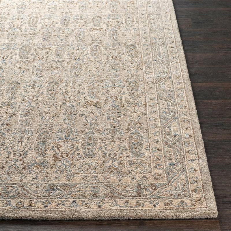 Moroccan Area Rug, Grey/Taupe/Brown, Rectangle 200 x 290 cm