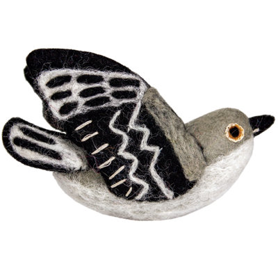 Figurine suspendue mockingbird de jardin oiseau