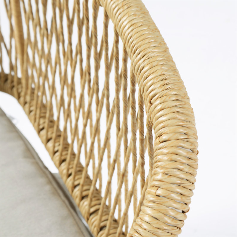 Ensemble de 2 chaises de salle à manger d'extérieur