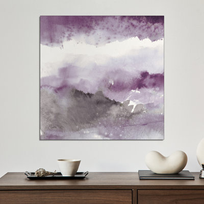 Reproduction d'art mural en métal sur toile "Stenightix" - Midnight At The Lake III par Mike Schick