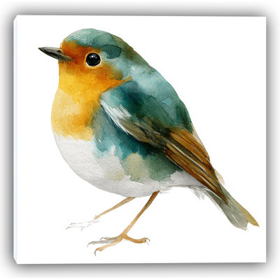 Art sur toile oiseau doré