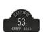Plaque d'adresse murale sur 3 lignes Lexy-1471370282-1471370287