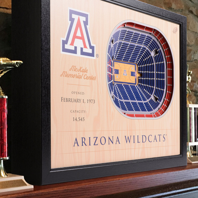 Décoration murale 25 couches NCAA, Wildcats de l'Arizona
