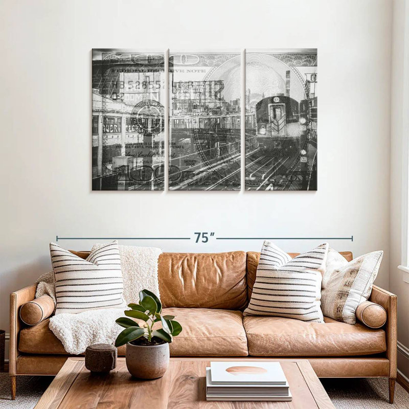 Ligne de dollars Sirci Manhattan 7, H 36 po x l 57 po