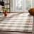 Vacaville Hand Woven Wool/Cotton Plaid Rug in Light Grey/Brown-22531760