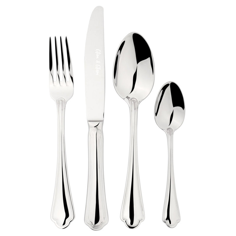 ClassicLiving Ezrol 32 Piece Stainless Steel Cutlery Set , Service for 8