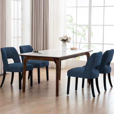 Isfried Upholstered Hollow Back Side Chair
