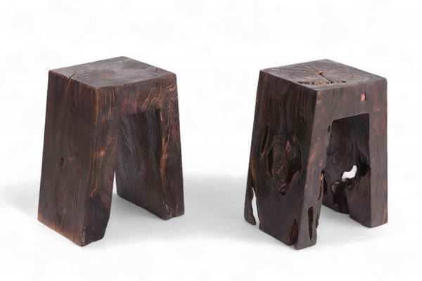 Table de chevet en teck 13,7795275590551 po