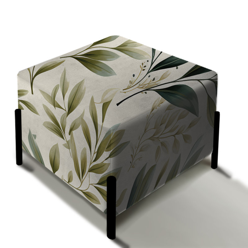 Repose-pieds Tranquil Leaves - Plantes
