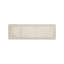Tapis 100% coton touffeté 100% coton réversible naturel 24 x 72 po