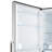 Guardia 46.8-Inch Side-by-Side Bottom Freezer Refrigerator Stainless Steel, 21.6 cu.ft.