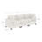 Somerdale Modern Upholstered Cloud 3-Seater Sofa-2108047586