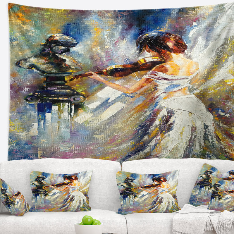Polyester Tapestry, 32" H x 39" W
