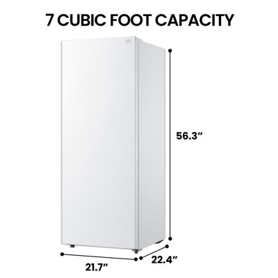 Kenmore 7 cu. ft. Garage Ready Upright Freezer with Adjustable Temperature Controls