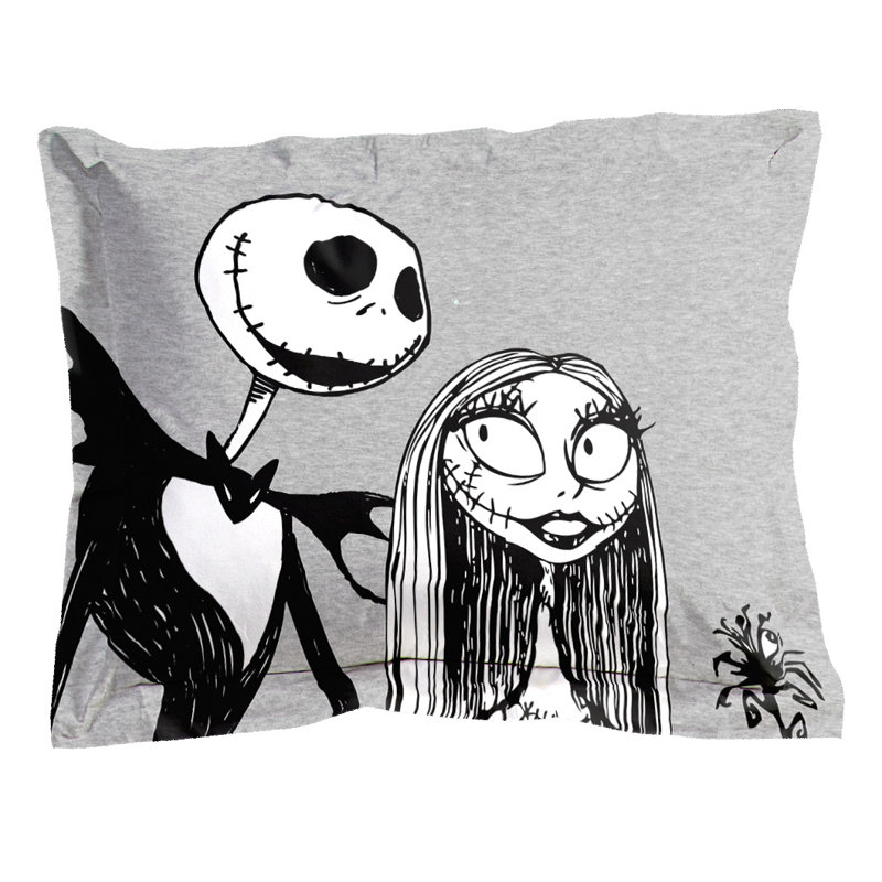 Nightmare Before Christmas Moonlight Bed Set, Full Comforter + 6 Additional Pieces