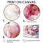Inarah pivoines dans la neige I - pivoines, art mural-1376648592-1376648594-1376648603