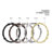 Zinc Shower Curtain Hook