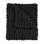 Donna Sharp Charcoal Chenille Knit Woven Throw