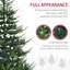 Arbre de Noël 7,5 pi, arbre de Noël à charnière en pin avec 1218 branches réalistes, base en acier, ouverture automatique-858734331