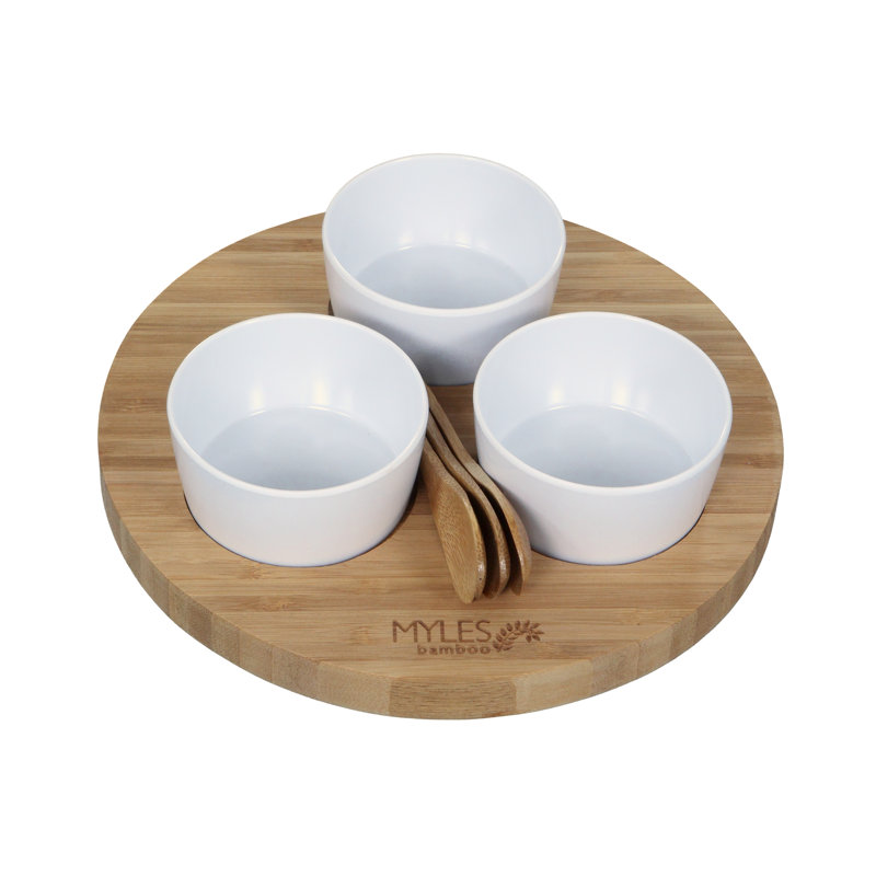 Ensemble 7 pièces de buffet de condiment