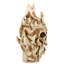Statue crâne de vampire Hell Flames