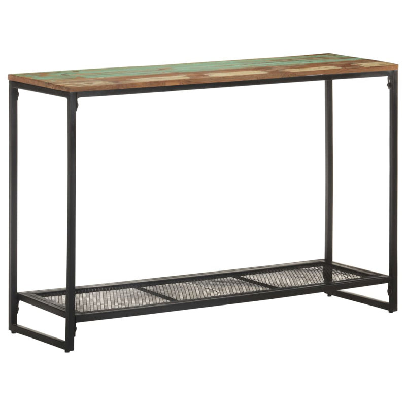 Console Table 43.3"x13.8"x29.5" Solid Mango Wood, Reclaimed Wood