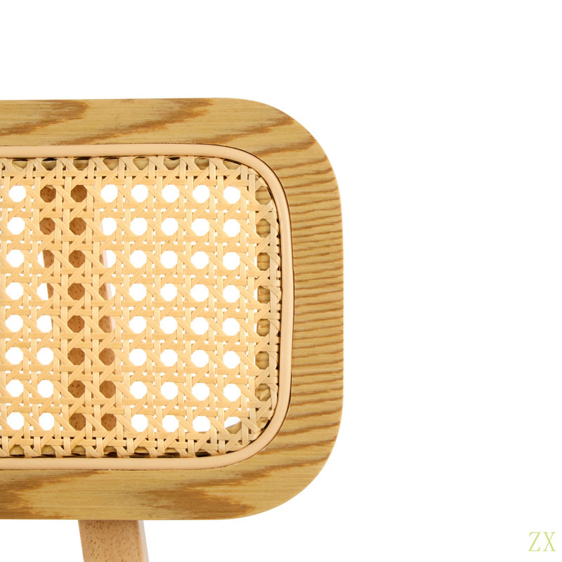Tabouret de bar en bois Bari, ensemble de 2