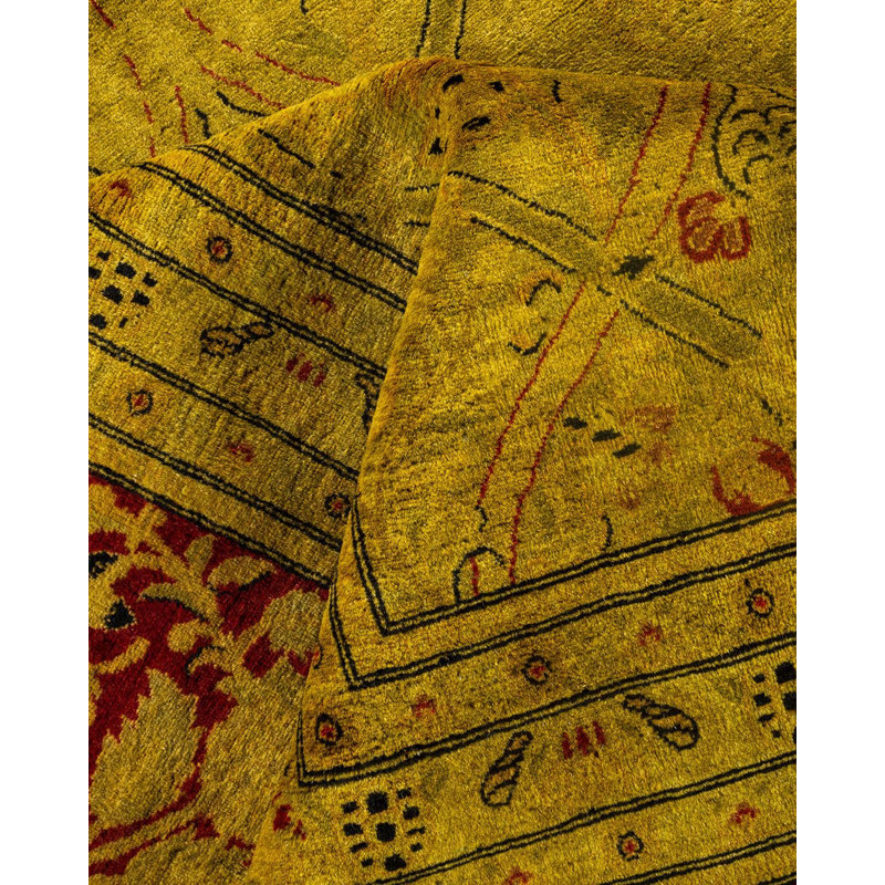 Fine Vibrance One-of-a-Kind 9' 1" X 12' 0" Hand Knotted Area Rug