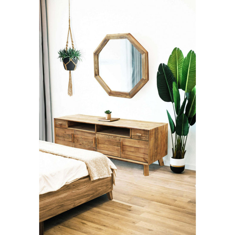 Villareal Wood Wall Mirror