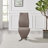 Scottsmoor Modern High Gloss Halo 6 Seater Dining Table Set with Luxury Faux Leather Dining Chairs-961680139-1071121742