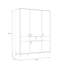 Raziyah Manufactured Wood Wardrobe