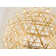 252-Light Gold Dimmable Globe LED Chandelier