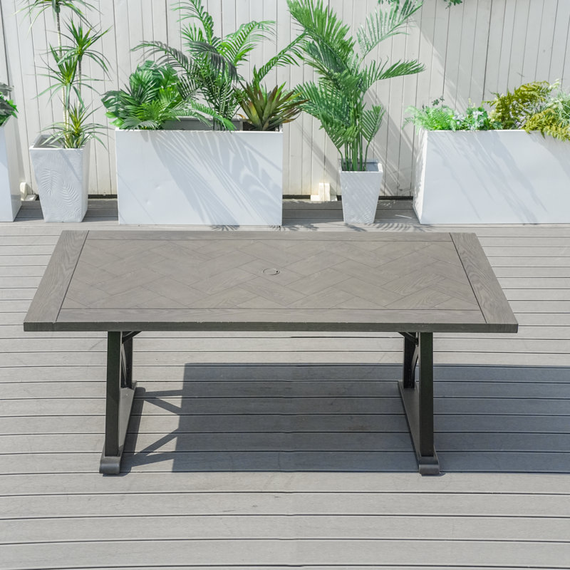 Table de salle à manger d'extérieur Rothmuller