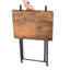 Ahreanna Cross Legs Side Table Set