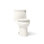 Adair 1.28 GPF Water Efficient Elongated One-Piece toilet (Seat Included)