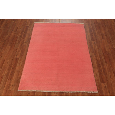 Tapis rose Gabbeh
